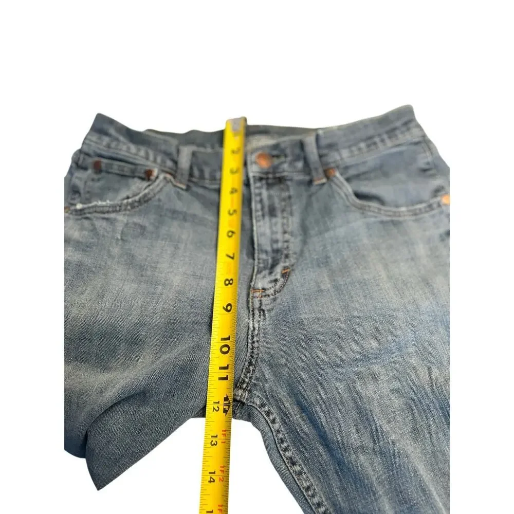 Vintage Wrangler Men's Straight Blue Faded Jeans‎ Size ~30x32